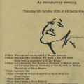 Kingston event programme